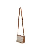 MICHAEL Michael Kors Дамска чанта Bryant Small - екологична - ванилия/жълъд - 32S5GYT