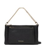 MICHAEL Michael Kors Дамска чанта естествена кожа - черна