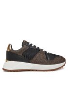 MICHAEL Michael Kors Дамски спортни обувки 43S5JMFS1B - естествена кожа - кафяво/черно