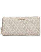 MICHAEL Michael Kors дамско портмоне от екологична кожа с монограм MK - цип - модел 0000306059696