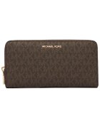 MICHAEL Michael Kors портфейл от екологична кожа с лого принт MK и цип - - модел 0000306059726