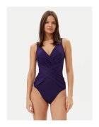 Miraclesuit Дамски бански костюм - 305152701 - Найлон/Еластан - Лилав
