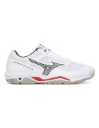 Mizuno Мъжки спортни обувки - от екологична кожа - бели