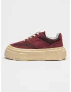 MM6 Maison Margiela Велурени спортни обувки с равна платформа