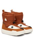 Moon Boot Детски ботуши - текстил - кафяв/бял