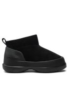 Moon Boot Унисекс ботуши Black Luna Low - естествена кожа - цвят