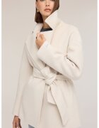 Motivi Късо палто с вълна с колан