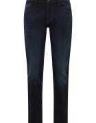 Mustang Мъжки дънки - Style Oregon Slim - Slim Fit - Ниска талия - Дълги - С цип - 5 джоба - Памук