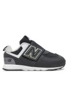 New Balance Детски обувки - NW574BK - черни - екологична кожа и текстил