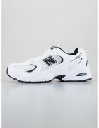 New Balance Маратонки с лого Мрежести - - Бял/Черен