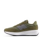 New Balance Скосени спортни обувки с велур
