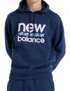 New Balance Суичър с лого и функционални детайли