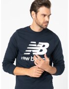 New Balance Суитшърт с лого Essentials -