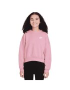 Nike Блуза G NSW CLUB FLC BXY CRW LBR-FZ9244-690