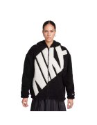 Nike Дамско яке w nsw logo sherpa jkt - FB8695-010 - Черно