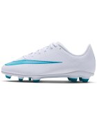 Nike Детски футболни бутонки JR Mercurial Vapor 17 Club FG/MG Бели
