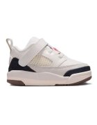 Nike Детски спортни обувки - Jordan Spizike Low Bt Fc - Екологична кожа - Кремав