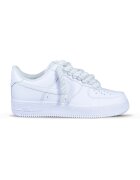 Nike Маратонки Air Force 1 Low - дебели връзки - бели
