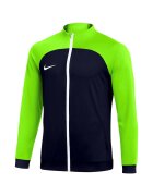 Nike Мъжки суичър - полиестер - черен/зелен - XL