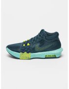 Nike Омекотени баскетболни обувки LeBron Witness VIII - Тъмносин/Ментово зелено