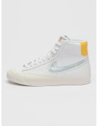 Nike Спортни обувки Blazer Mid '77 от еко кожа - Бял/Жълт