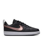 Nike Спортни обувки Court Borough Low Recraft от еко кожа - Черен/Розово златисто