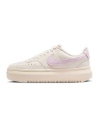 Nike Спортни обувки Court Vision от кожа и еко кожа с равна платформа - Лилав/Крем
