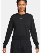 Nike Суитшърт с лого - Бял/Черен