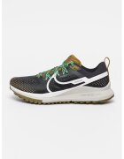Nike Текстилни обувки React Pegasus 4 за трейл - Бял/Черен/Каки