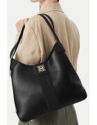 NINE WEST чанта тоут от екологична кожа с магнитни капси и двойни дръжки - черна