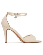 NINE WEST Дамски сандали на ток - бежови