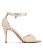 NINE WEST Дамски сандали - на ток - бежови - синтетични