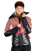NORTHFINDER Дамско ски яке 2L 5K/5K Jada - Бял/Черен/Праскова