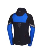 NORTHFINDER Мъжко яке Polartec® Alpha® за ски туризъм SOLISKO 3 - Оранжев/Син