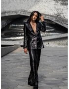 Nympha Clothing Разкроени панталони с пайети Leo