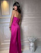 Nympha Clothing Сатенирани Панталони с Широк Крой