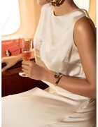 Nympha Clothing Топ кроп сатениран