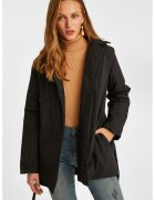 OXXO Тренч с връзка - Черен