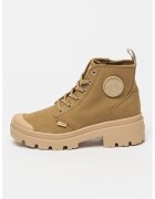 Palladium Олекотени боти Pallabase Twill с масивен ток