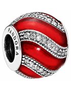 Pandora Висулка Коледна декорация със емайл и кубичен цирконий - Сребро 925