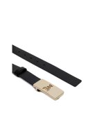Patrizia Pepe Естествена кожа Black/Light Gold дамски колан Black/Light Gold 8W0059/L048-K118 за жени