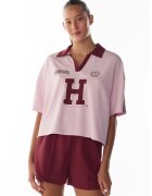 Penti Дамска тениска Harvard Jersey с къс ръкав - пудрово розова - полиестер