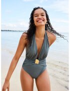 Penti Дамски бански костюм Halter Backless в