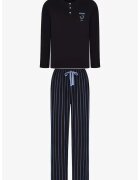 Penti Дамски комплект пижами Nightform с дълъг ръкав - - памук