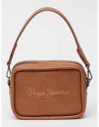 Pepe Jeans London Чанта през рамо от еко кожа с лого
