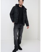 Pepe Jeans London Пухено яке Thick с качулка