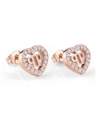 Philipp Plein Обеци от неръждаема стомана с кристали