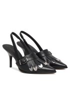 Pinko Дамски обувки SD0499 P001 - Черно - Естествена кожа