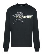 Plein Sport Блуза с метализиран принт отпред