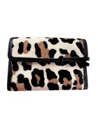 Prada Портфейл за дами естествена кожа - винтидж модел - животински принт - - 15x11x2 -5 см